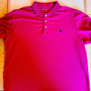 Mens Tommy Bahama Polo Purple size L